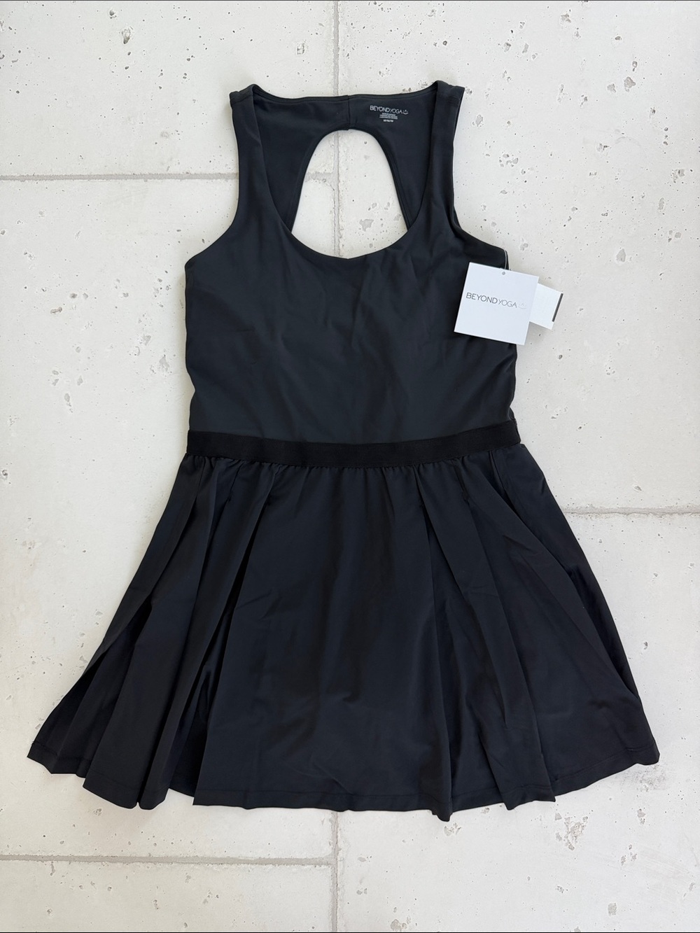 Beyond Yoga Score Pleated Minidress